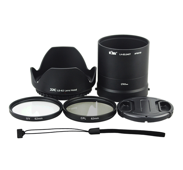 6-in-1 Lens Adapter Kit for NIKON COOLPIX L840 Digital Camera - JJC
